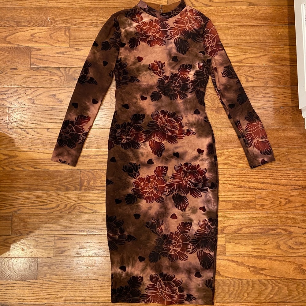 Endless Rose Velvet Winter Dress